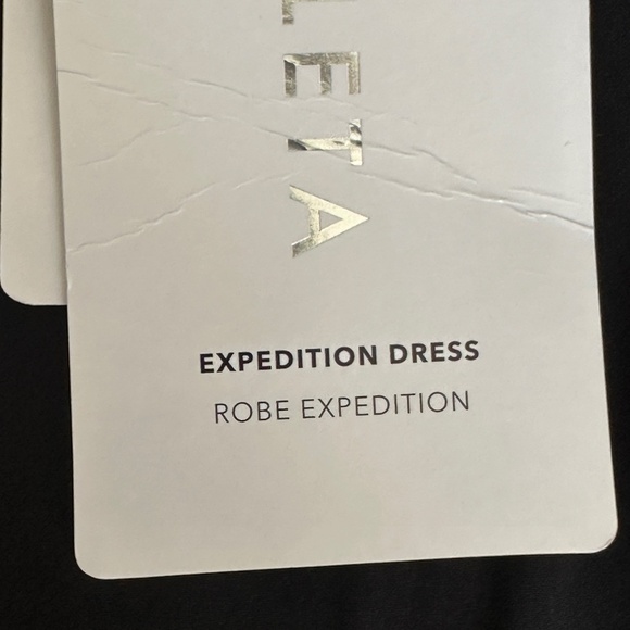 Brand New Athleta Expedition Dress Black Size 6 Shorts Athletic Knee Sleeveless - Picture 8 of 9